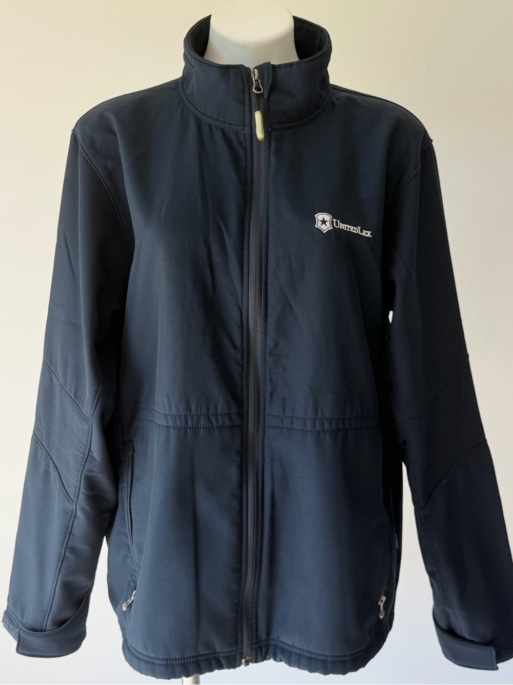 Custom Corporate Navy Softshell Jacket